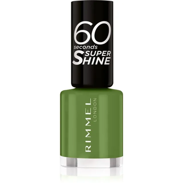 Rimmel 60 Seconds Super Shine Küünelakk varjund 880 Grassy Fields 8 ml