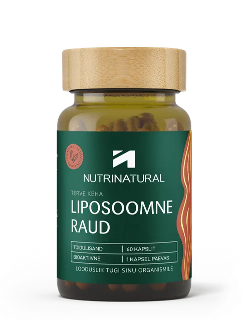 NUTRINATURAL LIPOSOOMNE RAUD KAPSLID N60