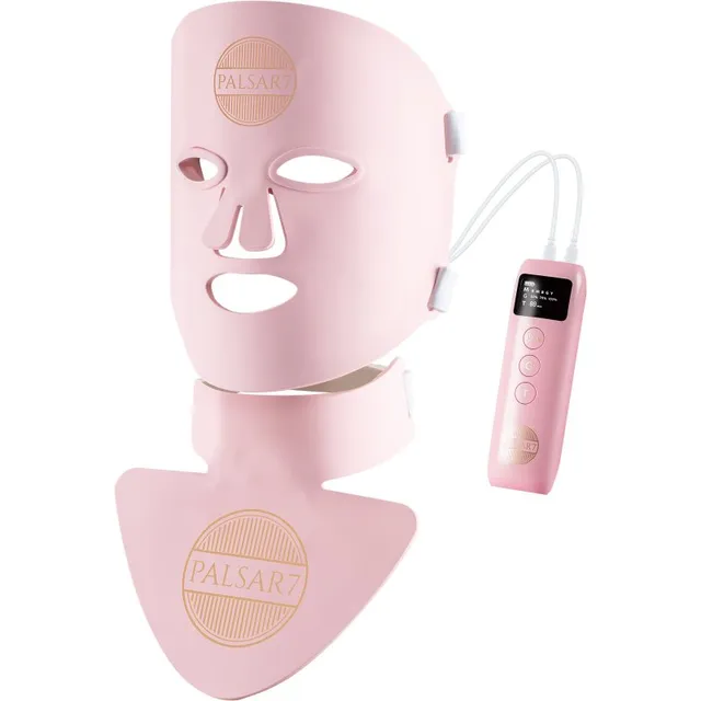 PALSAR7 Photon LED mask Pink Cloud hooldav LED-mask näole ja dekolteepiirkonnale 1 tk