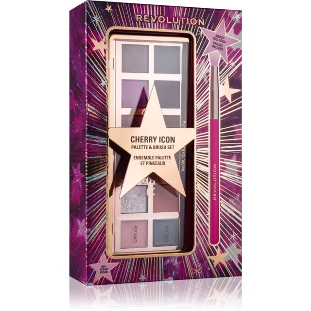 Revolution Makeup set Cherry Icon Kinkekomplekt silmade piirkonnale