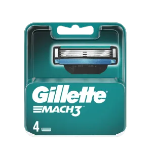 Gillette Mach3 Lisaterad raseerimiseks 4tk