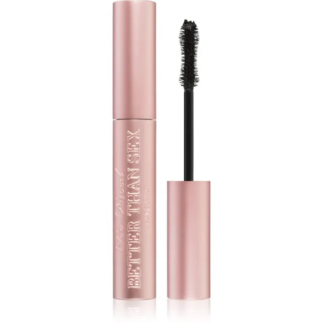 Too Faced Better Than Sex Volumizing Mascara Volüümi lisav ja tugevdav ripsmetušš varjund Black 8 ml