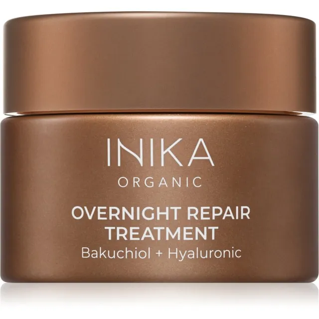 INIKA Organic Overnight Repair Treatment Taastav öömask intensiivseks niisutamiseks 50 ml