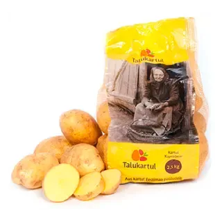 Kartul pestud kollane 2,5 kg