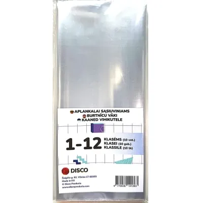 Plastkaaned vihikutele LT, LV, EE