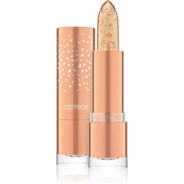 Catrice Glam In Gold Lip Balm Toonitud niisutav huulepalsam sädelusega varjund 010 In A Gold Rush 3.5 g