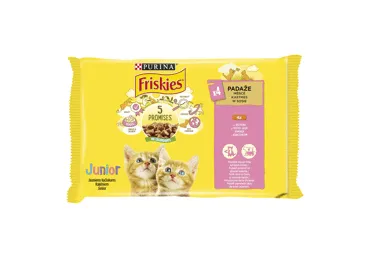 Kiisueine FRISKIES Junior kana 4x85g