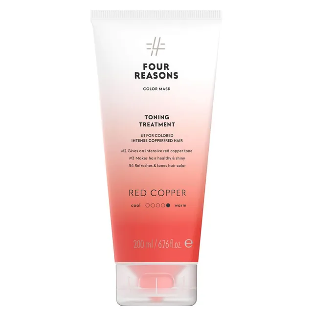 FOUR REASONS Color Mask Toning Treatment Red Copper 200ml