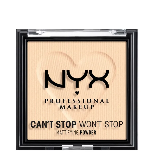 NYX Can't Stop Won't Stop Mattifying Powder No.1 Fair 6g