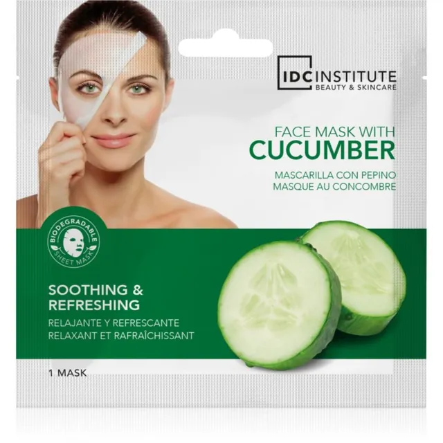 IDC Institute Cucumber Mask näole 22 g
