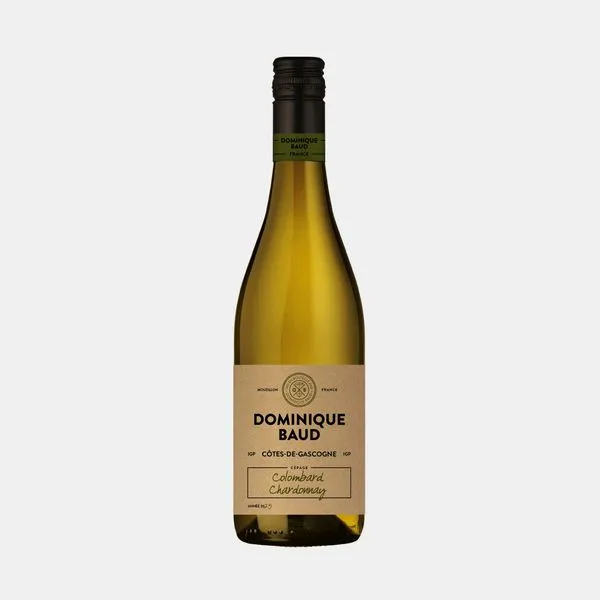 Dominique Baud Colombard Chardonnay KGT-vein alk. 12.0 %vol 75cl Prantsusmaa
