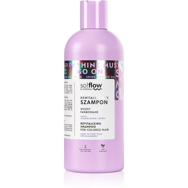 so!flow Coloured Hair Revitalizing Shampoo Taastav šampoon värvitud juustele 400 ml