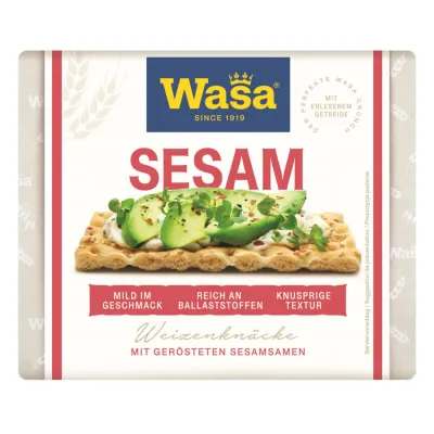 Näkileib seesamiseemnetega Wasa 200g