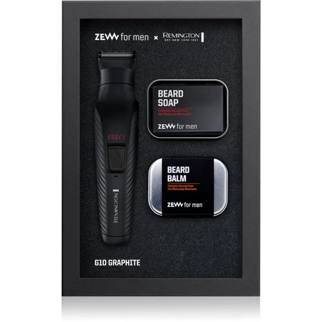 Zew For Men Remington G10 Graphite Habeme ja kehakarvade raseerijate komplekt