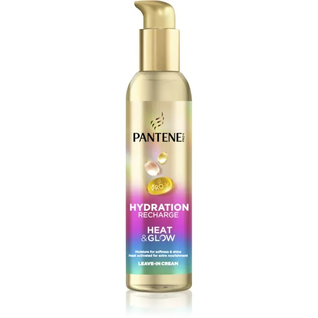 Pantene Pro-V Active Nutri Plex Hydration Recharge Juustesse jäetav kreem kuumusega soengu tegemiseks 135 ml