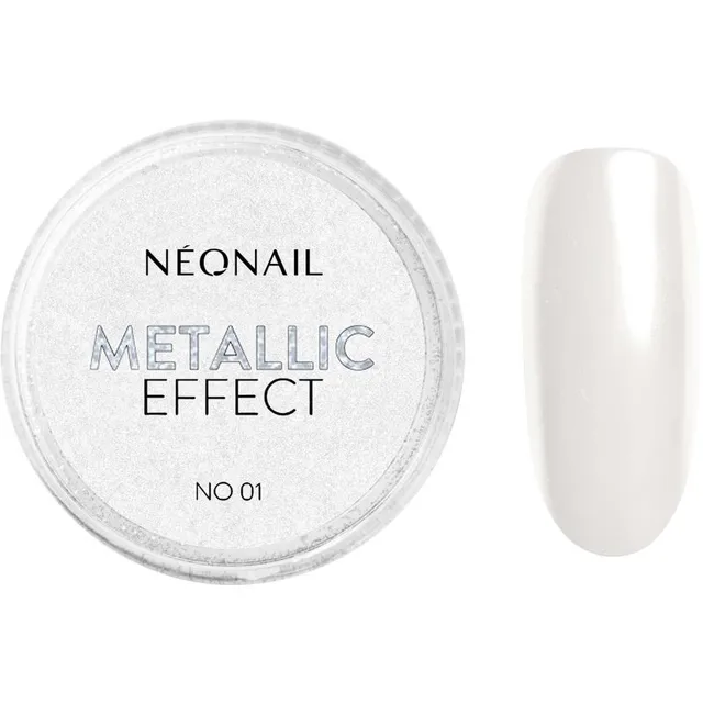 NEONAIL Effect Metallic Kumav puuder küüntele varjund 01 1 g