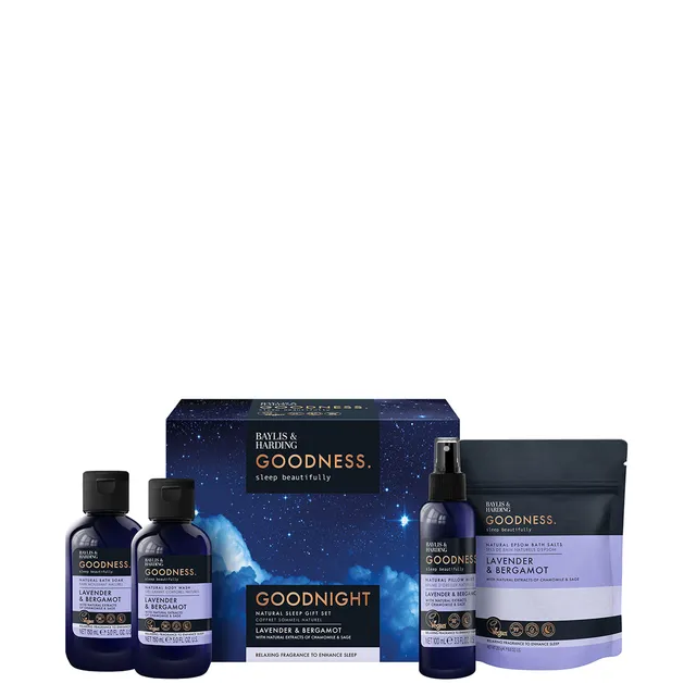 BAYLIS & HARDING Goodness Lavender & Bergamot Sleep komplekt