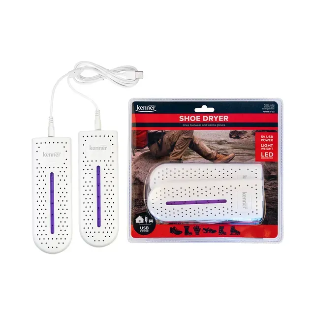 Jalatsikuivati elektriline, USB toide, KENNER, 1 tk