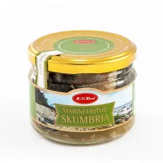 Marineeritud skumbria, M.V.WOOL, 250 g