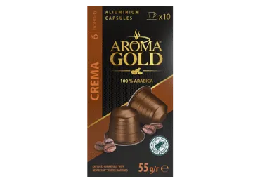 Kohvikapslid AROMA GOLD Crema 10tkx5.5g