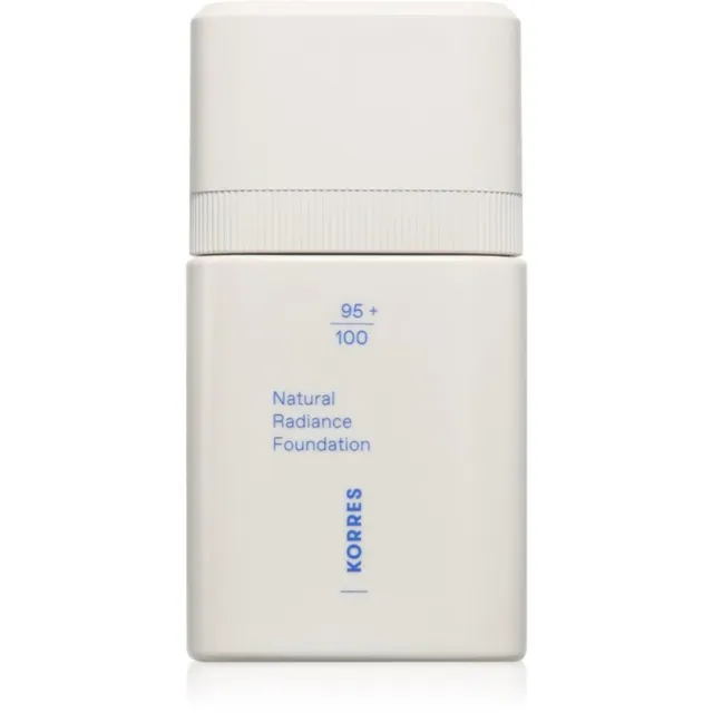 Korres Natural Radiance Foundation Loomuliku ilme andev jumestuskreem varjund 02 Medium 30 ml