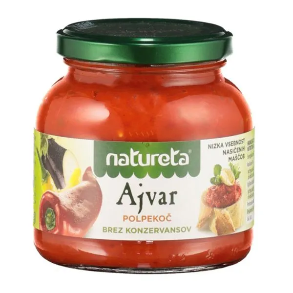 Salat Ajvar kergelt vürtsikas 290g Sloveenia