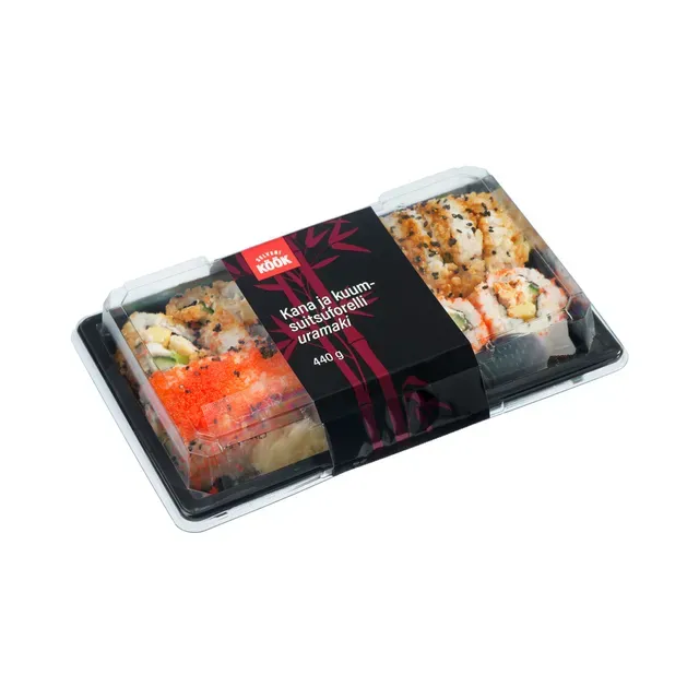 Kana ja kuumsuitsuforelli uramakid, SELVERI KÖÖK, 440 g