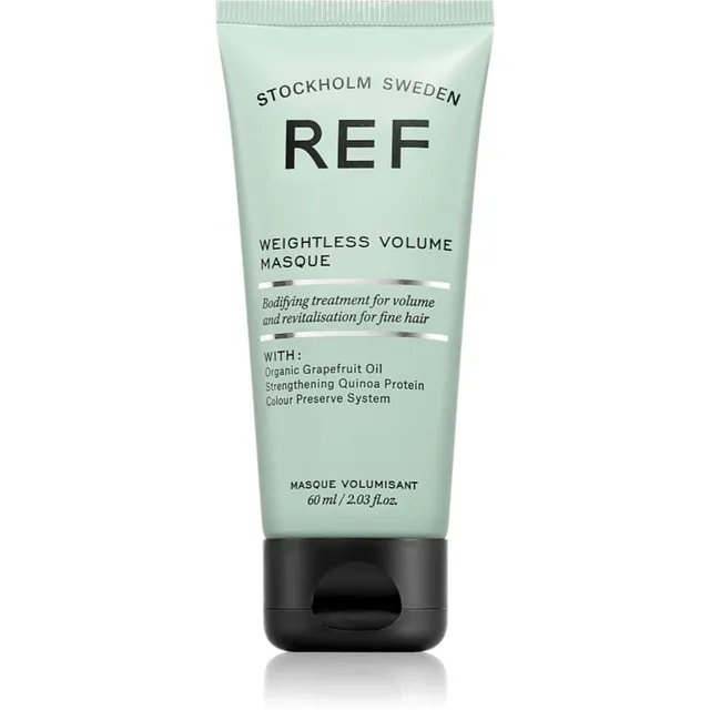 REF Weightless Volume Masque sügavniisutav mask säravate ja pehmete juuste jaoks 60 ml
