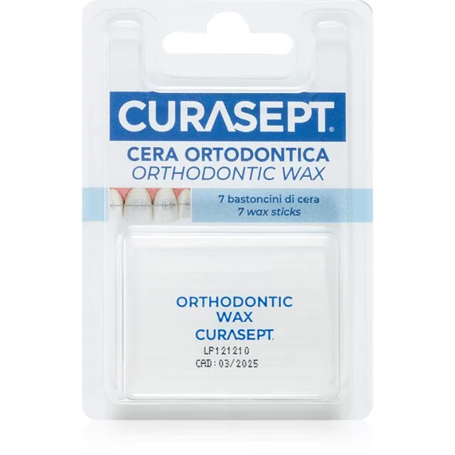 Curasept Orthodontic Wax Ortodontiline vaha hambaklambritele 7 tk