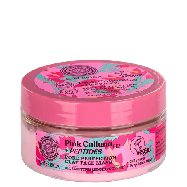 NATURA SIBERICA C-Berrica Pink Calluna Pore Perfection Clay Face Mask 100ml