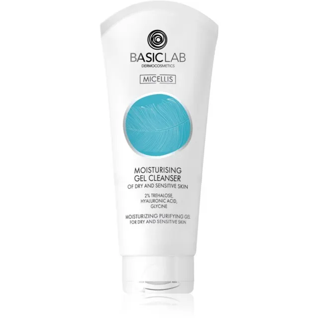 BasicLab Dermocosmetics Micellis Niisutav ja puhastav geel kuivale ja tundlikule nahale 100 ml