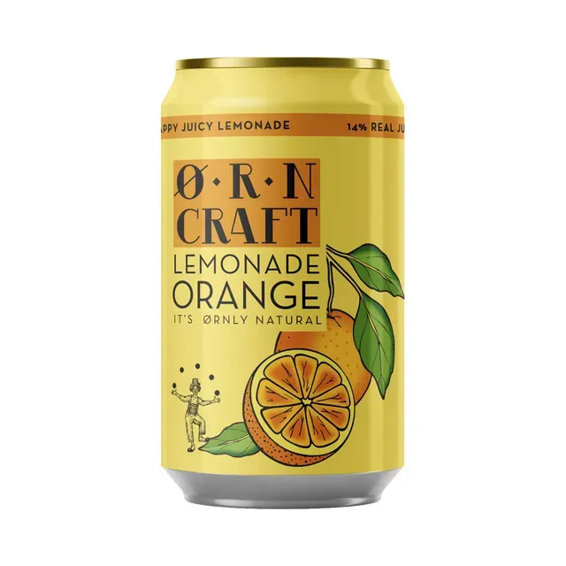 Lemonade Orange, ØRN CRAFT LEMONADE, 330 ml