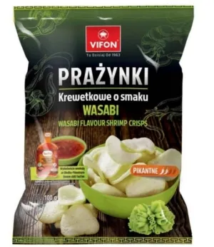 Vifon Krevetikrõpsud Wasabi 100g