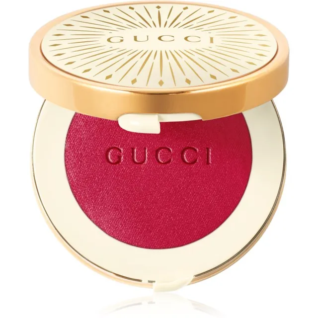 Gucci Gucci Beauty Glow Blush Kompaktne põsepuna varjund 06 Bright Ruby 5.5 g