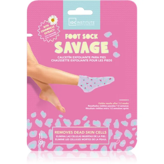 IDC Institute Foot Sock Savage Kooriv mask jalgadele 1 tk