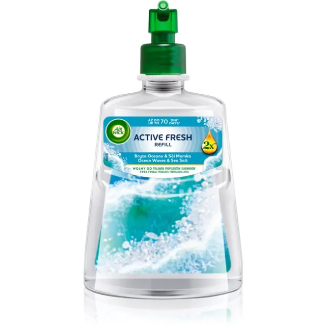 Air Wick Active Fresh Ocean Waves & Sea Salt õhuvärskendaja täitepakend 228 ml
