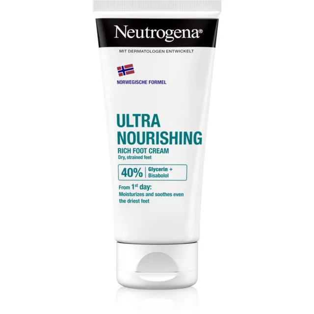 Neutrogena Norwegian Formula® Toitev kreem jalalabadele 100 ml