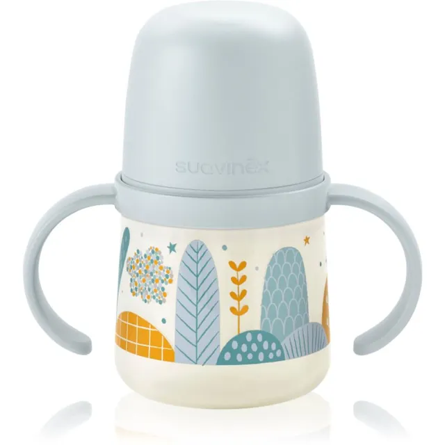 Suavinex Dreams First laste pudel käepidemetega Blue 6 m+ 1 tk
