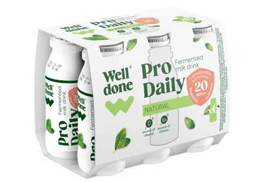 Jogurtijook WELL DONE naturaalne, 6x100g
