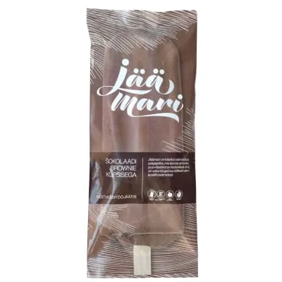 Pulgajäätis šok. brownie küps. Jäämari 80g