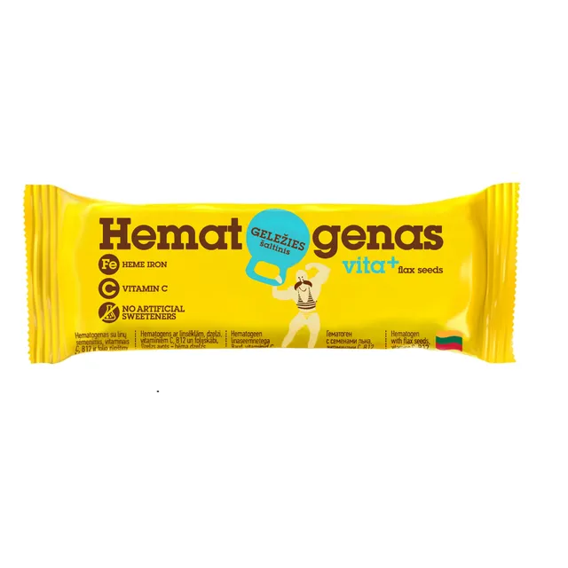 HEMATOGEEN (LINASEEMNED +VITAMIINID) 50G