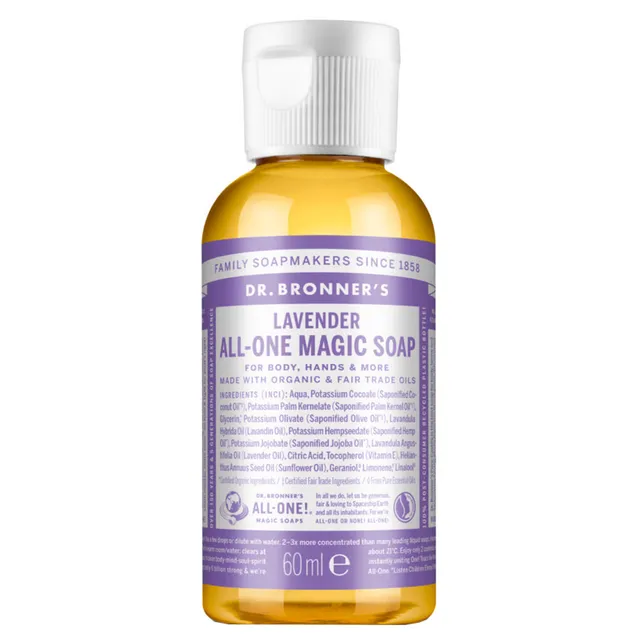 DR. BRONNERS Lavender Pure Castile Soap 60ml