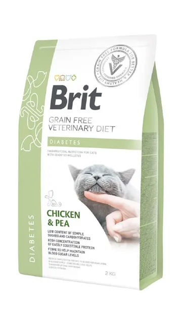 Brit GF Diabetes erisööt kassile, 2 kg