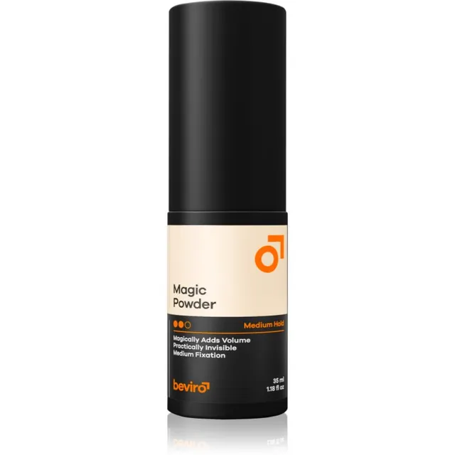 Beviro Magic Powder Pure Volume Juuksepuuder meestele Medium Hold 35 ml