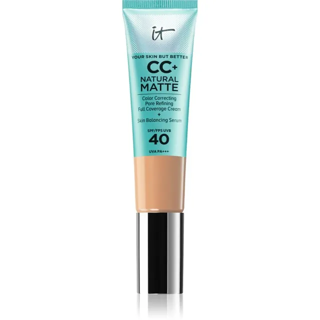 IT Cosmetics Your Skin But Better CC+ Natural Matte CC kreem matistava ilme jaoks/ matistav SPF 40 Medium 32 ml