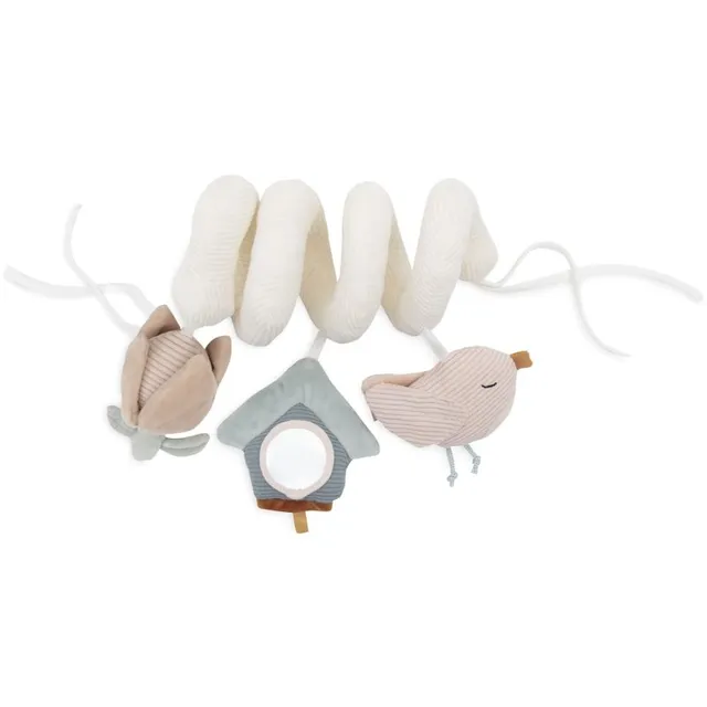 JOLLEIN Lovely Birds Pram Chain kontrastne rippuv mänguasi 0m+ 1 tk