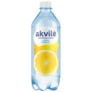 Akvile karb-tud lauavesi 0.6L sidruni