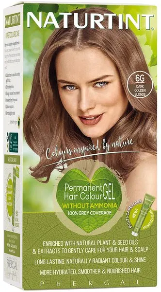 NATURTINT® kauapüsiv ammoniaagivaba juuksevärv, DARK GOLDEN BLONDE 6G