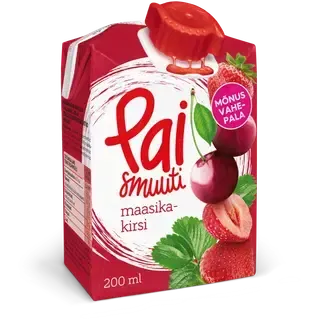 Smuuti maasika-kirsi, PAI, 200 g