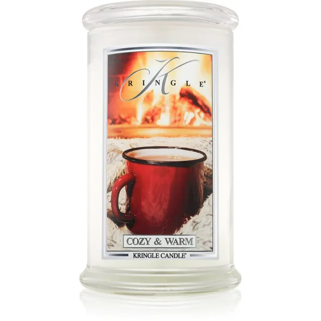 Kringle Candle Cozy & Warm lõhnaküünal 624 g